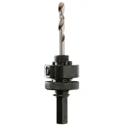 Pilote hexagonal 9,5 mm 32-210 pilote + centreur pour scie cloche diam. 32à210mm DIAGER | 651HEX03