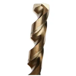 10 forets métaux HSS Co. 10mm Colbalt 5% Din 338 angle de pointe 135° DIAGER | 700D10