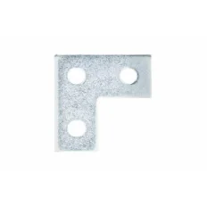 INDEX Accessoires pour profilés Indextrut Plaque dunion Équerre Indextrut (89 x 89 x 5 25 pièces.) UNEX412103 | UNEX412103