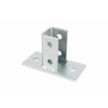 INDEX Supports pour charges lourdes Indextrut Support base rectangulaire "U" Indextrut (M12 (41/21-41/41) 12 pièces.) SPRXV4121 