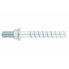 INDEX Vis a béton Tête filetage male. Recouvrement zingué. Homologué ETE Opt.1 (Ø6 x 55 (M10) 100 pièces.) TFM06055 | TFM06055