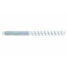 INDEX  Vis a béton Goujon. Recouvrement zingué. Homologué ETE Opt.1. (Ø6 x 120 (M8) 50 pièces.) TFS06120 | TFS06120