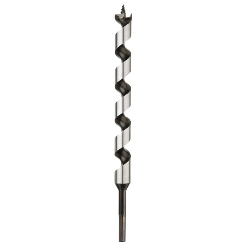 Mèche bois 6pans 30x460 mm spirale unique attachement hexagonal lg 460 mm DIAGER | 913D30