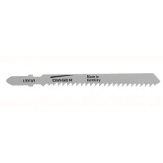 5 LSS lg 100mm bois et plastic lame pour bois tendre et plastique 4-50mm DIAGER | L001W5