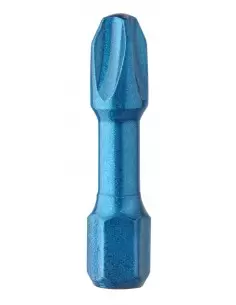 5 embouts Blue-shock 30mm PH2 spécial visseuse à choc et visseuse puissante DIAGER