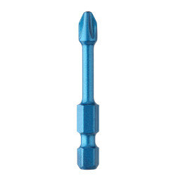 5 embouts Blue-shock 30mm PH2 spécial visseuse à choc et visseuse puissante DIAGER