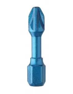 5 embouts Blue-shock 30mm PZ2 spécial visseuse à choc et visseuse puissante DIAGER