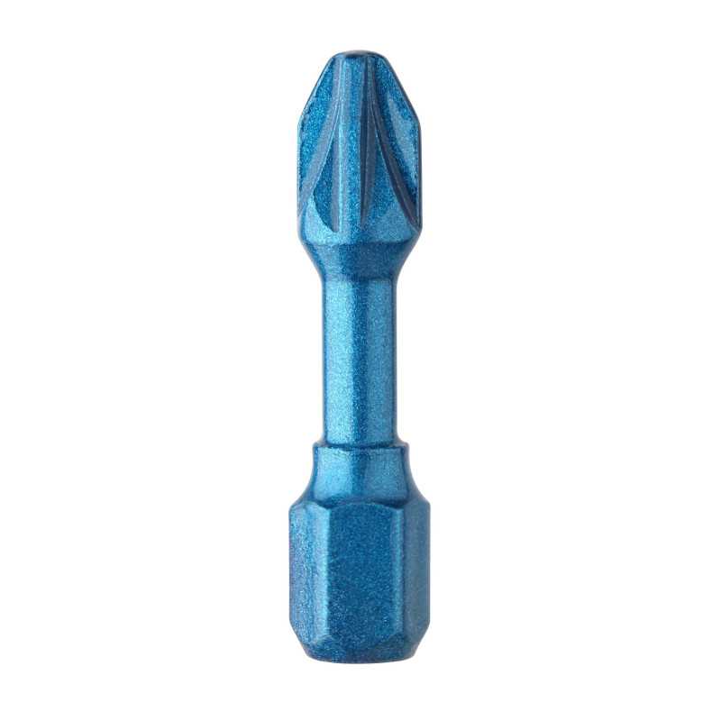 5 embouts Blue-shock 30mm PZ2 spécial visseuse à choc et visseuse puissante DIAGER