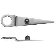 Couteau droit en forme de Z 58mm avec butée fixe - Pack de 2 Fein | 63903097018