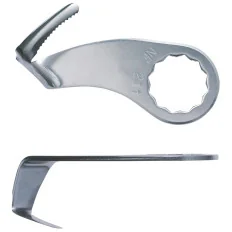 Couteau incurvé renforcé dentelée en forme de U 19mm - Pack de 2 Fein | 63903210016