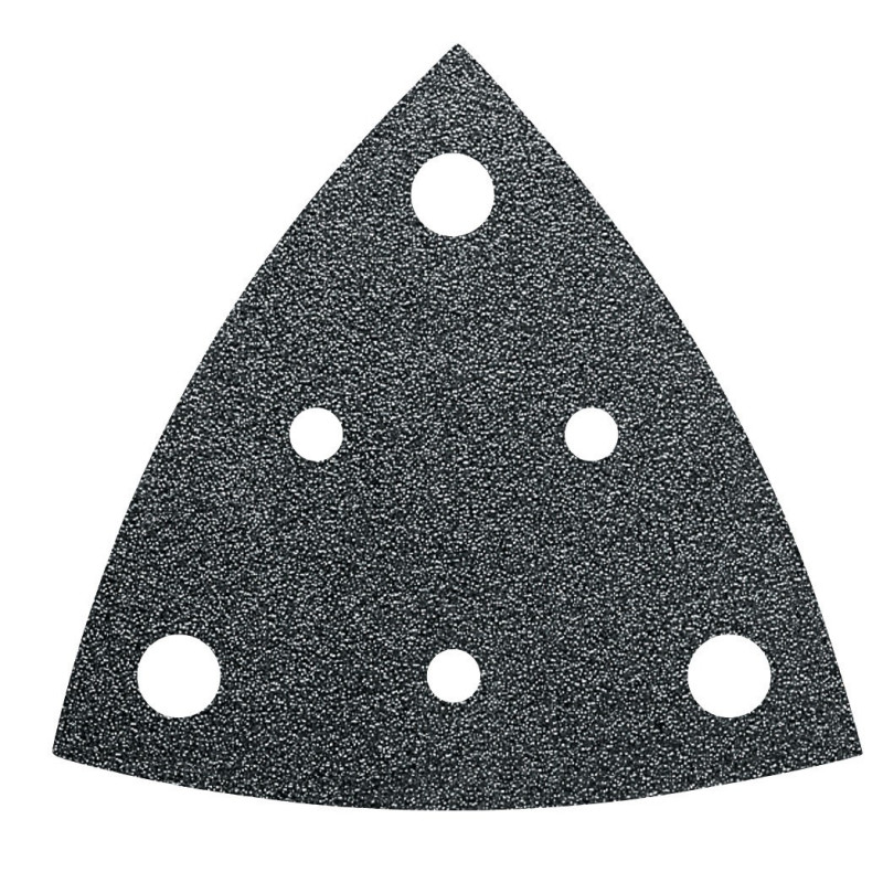 Feuille abrasive triangulaire perforée - Grain 150 - Pack de 5 Fein | 63717113049