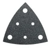 Feuille abrasive triangulaire perforée zircon 80mm - Grain 40 - Pack de 35 Fein | 63717236010