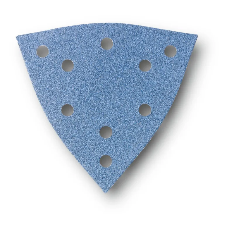 Feuille abrasive triangulaire zircon 130mm - Grain 40 - x 12 Fein | 63717298010 Feuille abrasive triangulaire zircon 130mm - Grain 40 - x 12 Fein | 63717298010