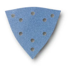 Feuille abrasive triangulaire zircon 130mm - Grain 80 - x 12 Fein | 63717300010