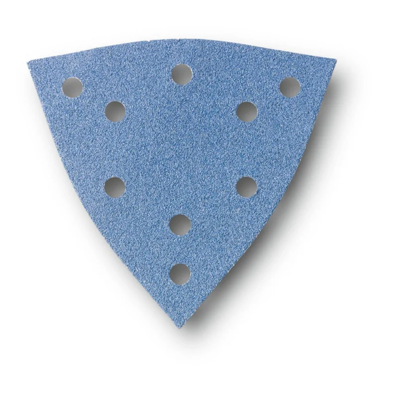 Feuille abrasive triangulaire zircon 130mm - Grain 80 - x 12 Fein | 63717300010