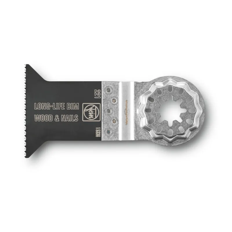 Lame de scie E-Cut Long-Life BIM Starlock 50x50mm Fein | 63502221210 Lame de scie E-Cut Long-Life BIM Starlock 50x50mm Fein | 63502221210