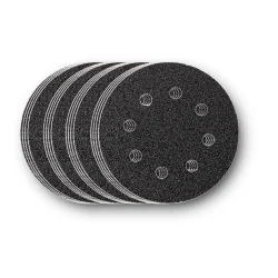 Set de feuilles abrasives Ø115mm - 4x Grain 40, 80, 120, 180 - Pack de 16 Fein | 63717227010