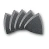 Set de feuilles abrasives triangulaires - 10 x Grain 60, 80, 120, 180, 240 x 50 Fein | 63717082033