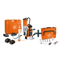 Set AKBU 35 PMQW 18 V AS Construction-Site 2x 8 Ah Weldon 3/4 in / HSS NOVA 50 Fein | 71700466000