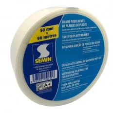Bande grillagée adhésive, 50 mm x 90 ml - SEMIN | A00255