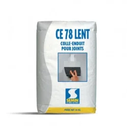 Enduit pour joints CE 78, Lent, sac 25 kg - SEMIN | A00634