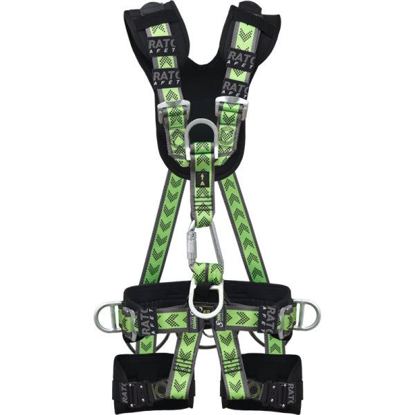 Harnais antichute pour travail en suspension confort avec boucles automatiques (L-XXL) - ekibat