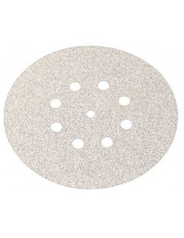 Feuille abrasive perforée Ø150mm avec velcro - Grain 100 - Pack de 50 Fein