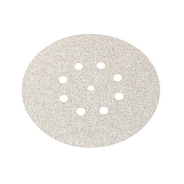 Feuille abrasive perforée Ø150mm avec velcro - Grain 60 - Pack de 50 Fein | 63728073016 Feuille abrasive perforée Ø150mm avec velcro - Grain 60 - Pack de 50 Fein | 63728073016
