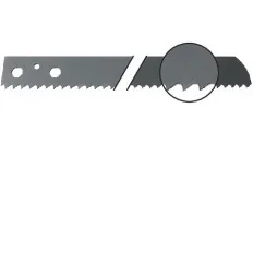 Lame droite - L530mm - dents 6.3mm Fein | 63503040003