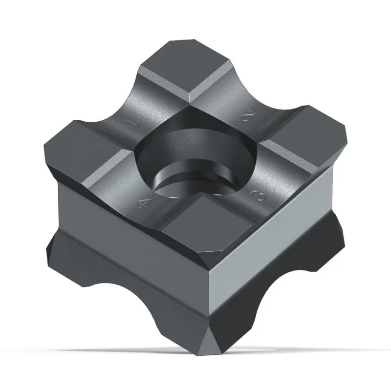 Plaquette réversible KX rayon de 4 mm sur alu, métaux non ferreux et tendres Fein | 64302016010 Plaquette réversible KX rayon de 4 mm sur alu, métaux non ferreux et tendres Fein | 64302016010
