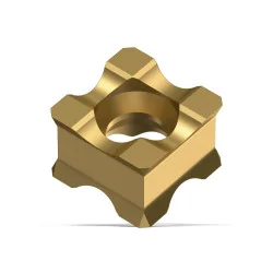 Plaquette réversible SX rayon de 2,5 mm sur aciers et aciers inoxydables Fein | 64302002010