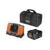 Pack chargeur + 1 batteries 18 V 4,0 Ah SETL1840S AEG POWERTOOLS