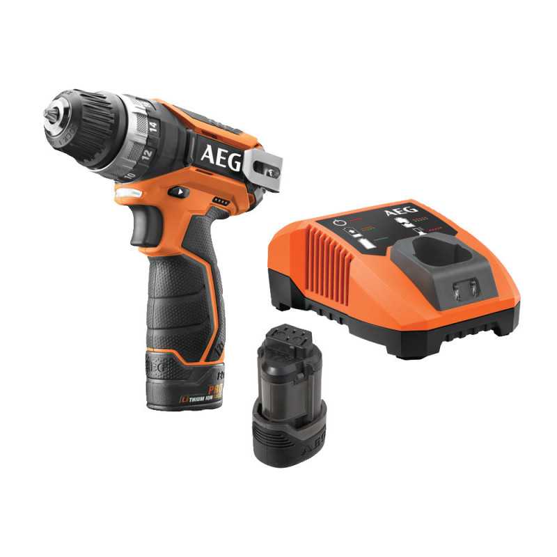 Perceuse-visseuse 12V BS12C2 LI-202B AEG POWERTOOLS