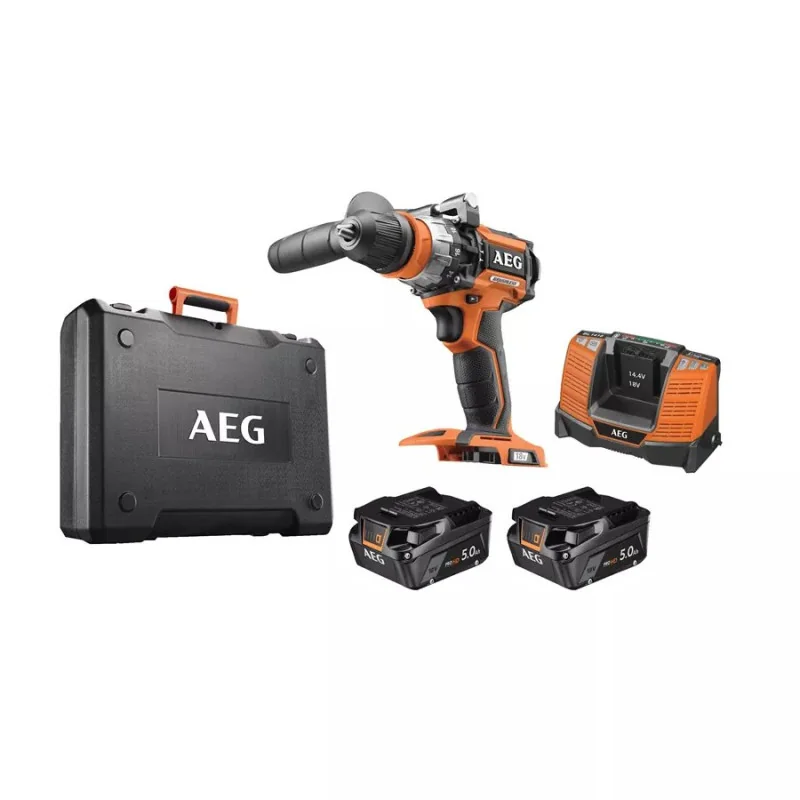 Perceuse-visseuse à percussion 18V BRUSHLESS BSB18CBL-502C AEG POWERTOOLS | BSB18CBL-502C