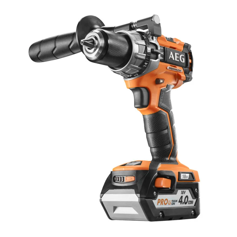 Perceuse-visseuse à percussion compacte 18V BRUSHLESS BSB18C2BLLI-402C AEG POWERTOOLS | BSB18C2BLLI-402C