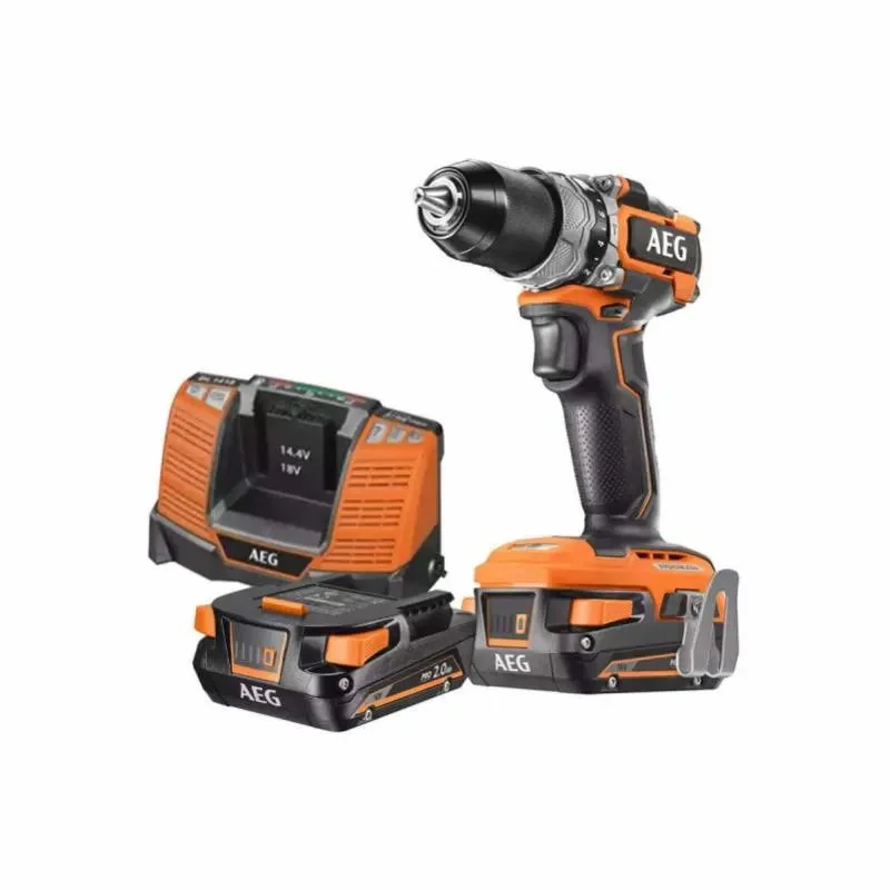 Perceuse-visseuse à percussion SUBCOMPACT 18V BRUSHLESS BSB18SBL2-X02C AEG POWERTOOLS | BSB18SBL2-X02C