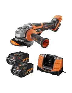 Meuleuse 125 mm 18V BRUSHLESS BEWS18-125BLPX2-602C AEG POWERTOOLS