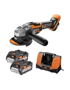 Meuleuse 125 mm 18V BRUSHLESS BEWS18-125BL LI-502C AEG POWERTOOLS | BEWS18-125BL LI-502C