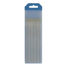 10 Électrodes tungstène WL15 Ø 1,6 mm - or (AC/DC) | TOPARC | GYS045330