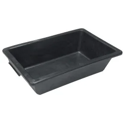 AUGE PLASTIQUE NOIRE 12 LITRES Taliaplast 310202 | 310202