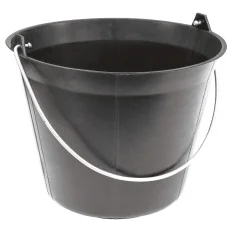 SEAU PLAST.NOIR 11L ANSE 5.3MM Taliaplast 310103 | 310103