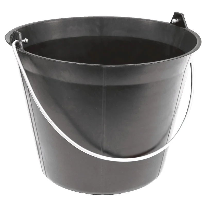 SEAU PLAST.NOIR 11L ANSE 5.3MM Taliaplast 310103 | 310103