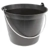 SEAU PLAST.NOIR 11L ANSE 5.3MM Taliaplast 310103 | 310103