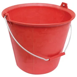 SEAU PRO ROUGE 13L POIGNEE ET Taliaplast 310109 | 310109