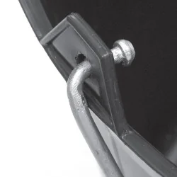 SEAU PLAST.NOIR 11L POIGNEE AN Taliaplast 310183 | 310183