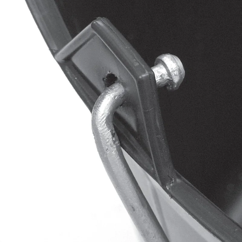 SEAU PLAST.NOIR 11L POIGNEE AN Taliaplast 310183 | 310183