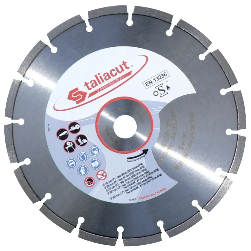 LASER DIAMANT 230MM SEGM.7MM Taliaplast 401240 | 401240 LASER DIAMANT 230MM SEGM.7MM Taliaplast 401240 | 401240