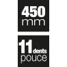 SCIE POUR TUBE PVC 450MM Taliaplast 480631 | 480631