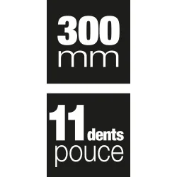 SCIE POUR TUBE PVC 300MM Taliaplast 480630 | 480630