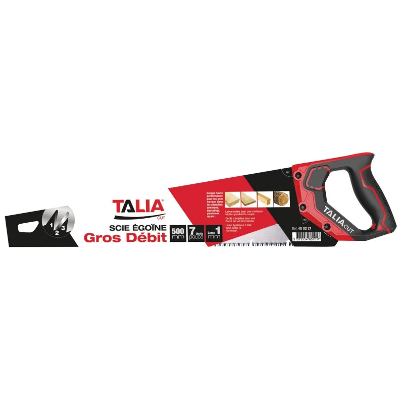 SCIE EGOINE GROS TRAVAUX 500MM Taliaplast 480221 | 480221